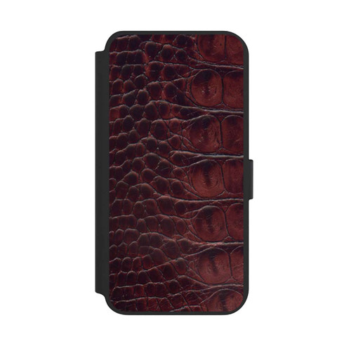 Samsung Galaxy S23+ NIVOflip Cuir de Crocodile