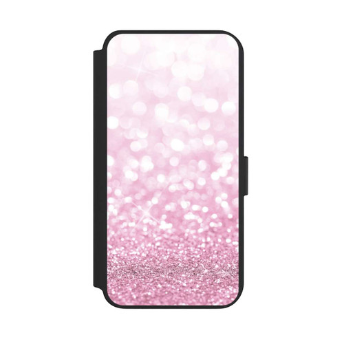 Samsung Galaxy S23+ NIVOflip Pluie de paillettes roses look