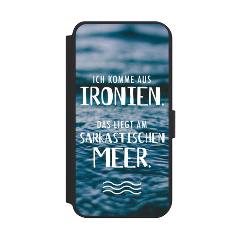 Samsung Galaxy S23+ NIVOflip Ich Komme aus Ironien