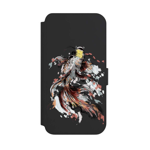 Samsung Galaxy S23+ NIVOflip Koi (Watercolor) transparent