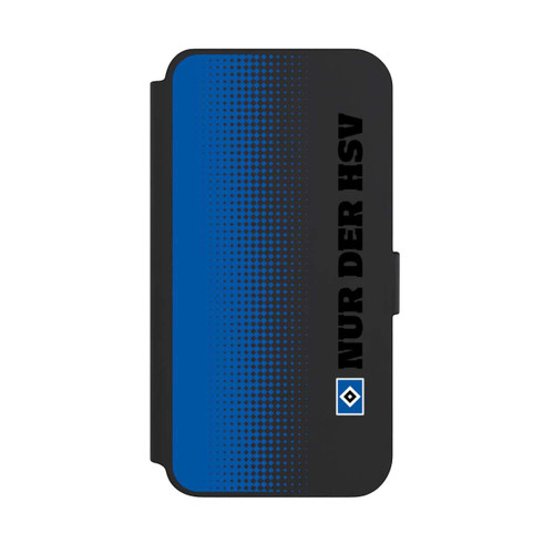 Samsung Galaxy S23+ NIVOflip Nur der HSV - Rautenraster Blau - ohne Hintergrund