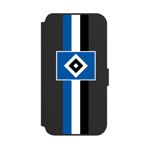 Samsung Galaxy S23+ NIVOflip HSV Streifen - Blau-Weiß-Schwarz - ohne Hintergrund