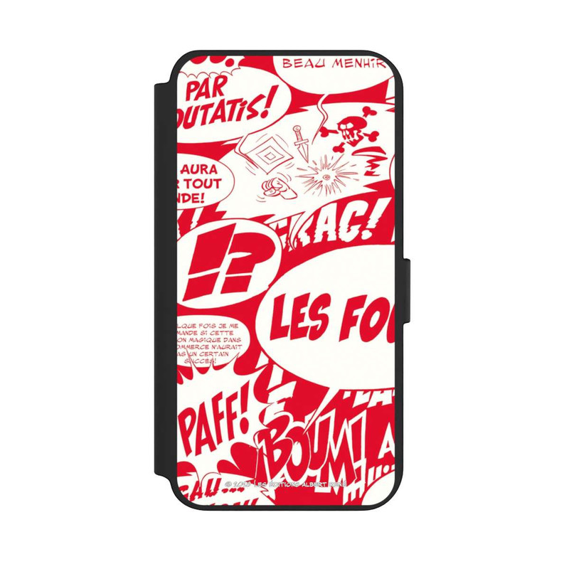 Galaxy S23 + NIVOflip Sprechblasen Asterix Rot
