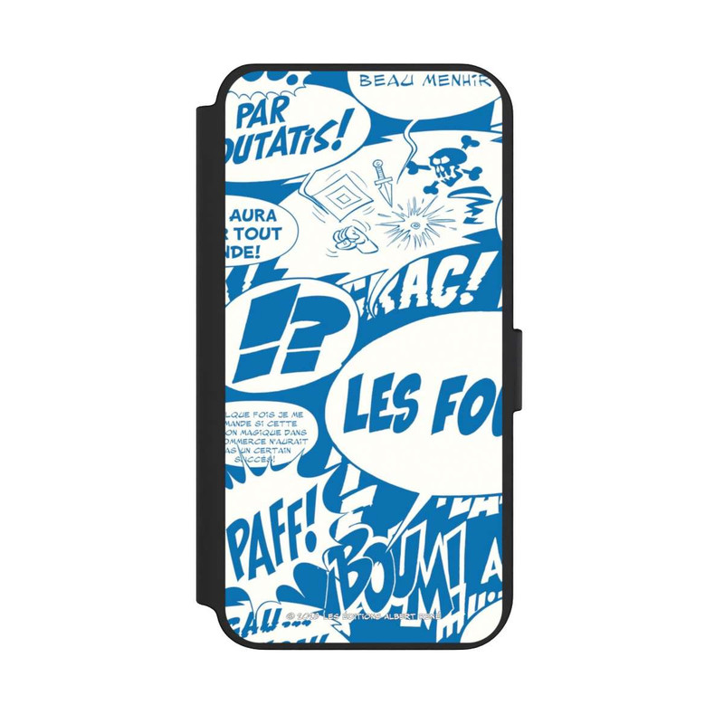 Galaxy S23 + NIVOflip Sprechblasen Asterix Blau