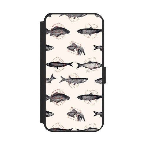 Samsung Galaxy S23+ NIVOflip Fische in Geometrie