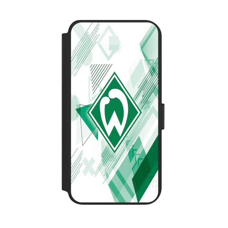 Galaxy S23 + NIVOflip Weiße Grafikelemente - Werder Bremen