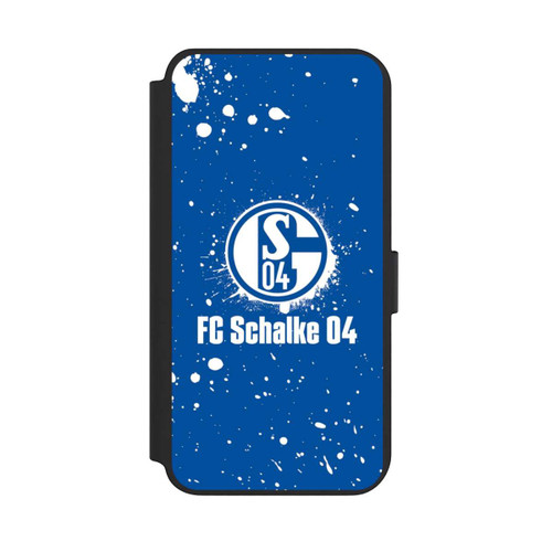 Samsung Galaxy S23+ NIVOflip Schalke 04 - Spraylogo