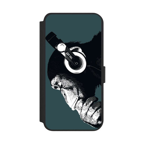 Samsung Galaxy S23+ NIVOflip Denkender Affe Blau