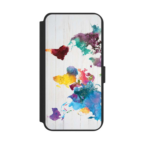 Samsung Galaxy S23+ NIVOflip Welt Farbig 1