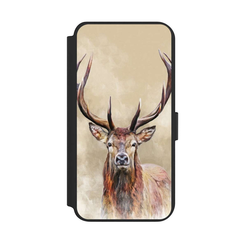 Galaxy S23 + NIVOflip Gezeichneter Hirsch