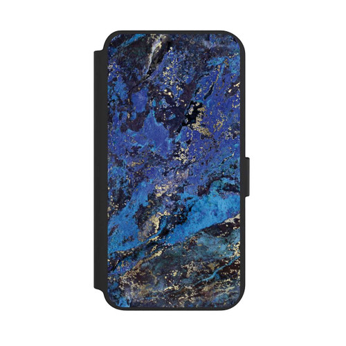 Samsung Galaxy S23+ NIVOflip Lapislazuli blau und gold