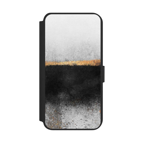 Samsung Galaxy S23+ NIVOflip Ruß und Golddruck