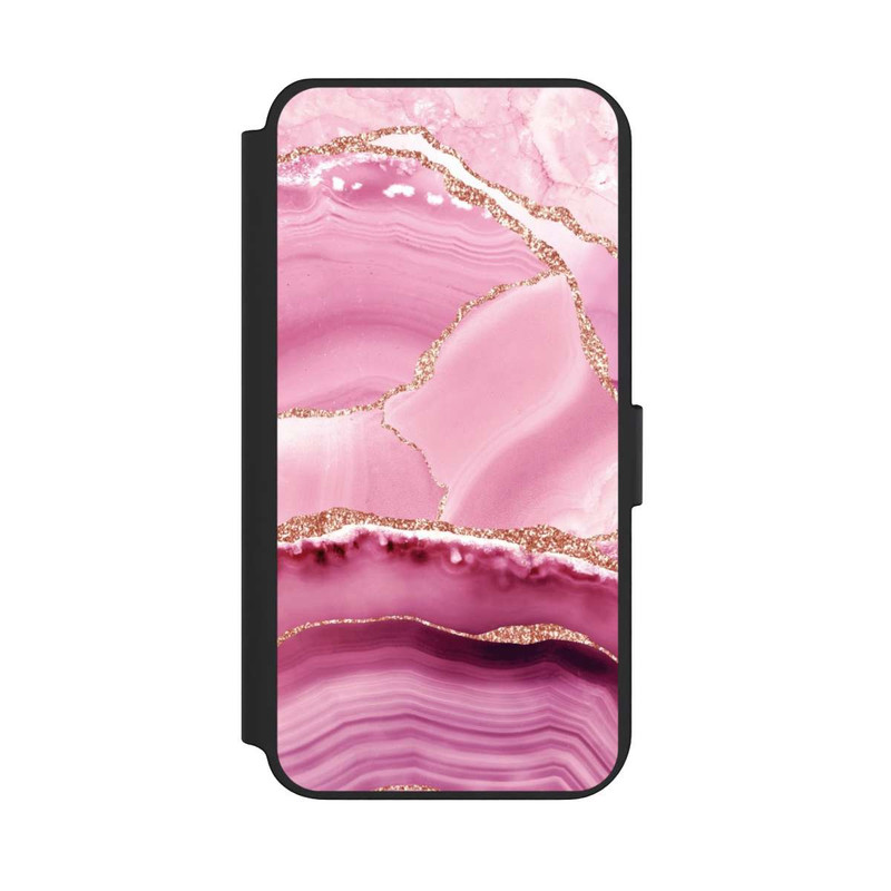 Galaxy S23 + NIVOflip Marbre Sirène Rose