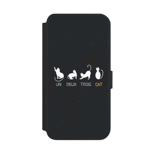 Samsung Galaxy S23+ NIVOflip Un Deux Trois Cat