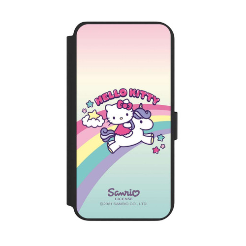 Samsung Galaxy S23+ NIVOflip Hello Kitty Regenbogen 