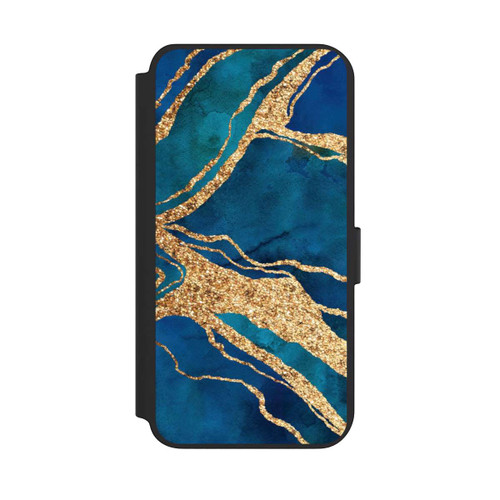 Samsung Galaxy S23+ NIVOflip Edelstein Blaugold