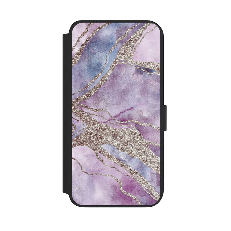 Galaxy S23 + NIVOflip Pierre précieuse Violet pastel