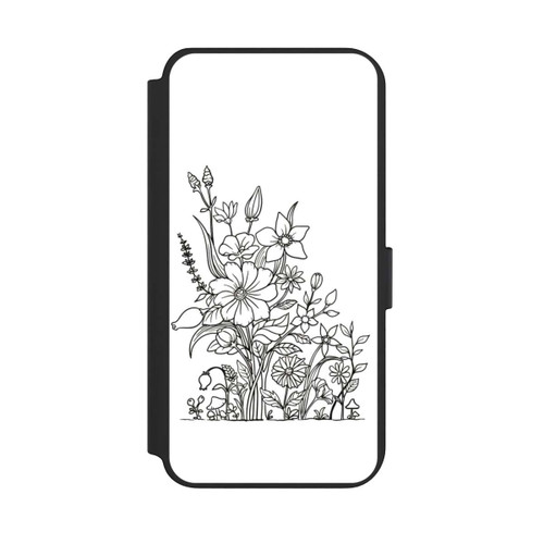 Samsung Galaxy S23+ NIVOflip Flowers Line Art