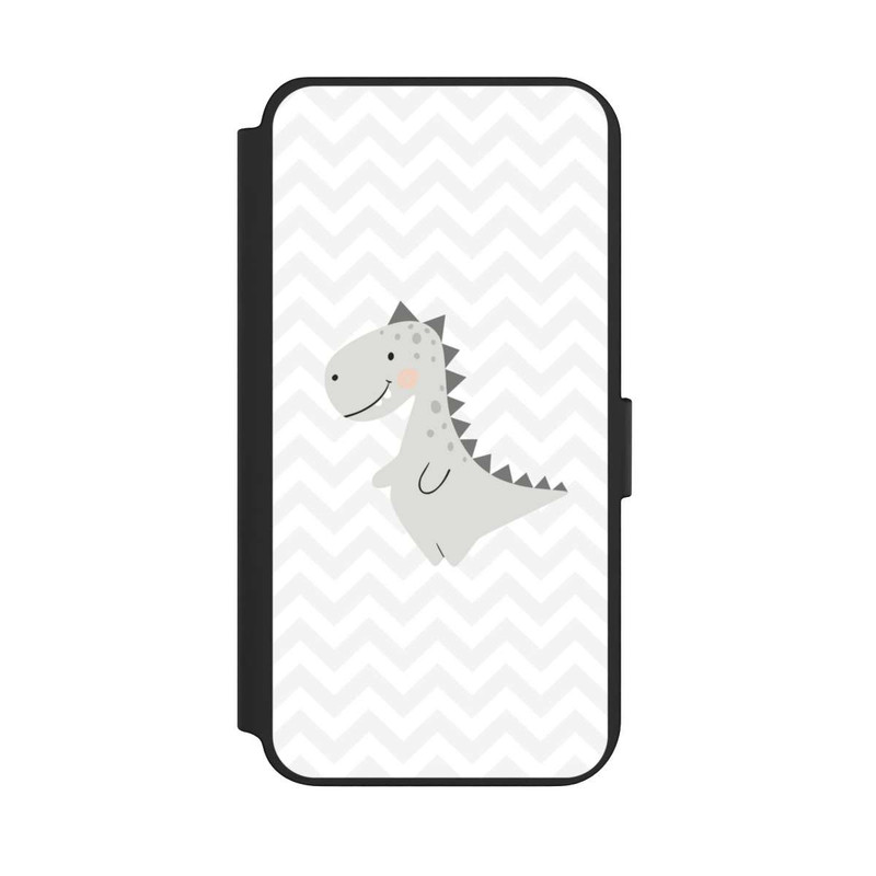 Galaxy S23 + NIVOflip Grauer Dino