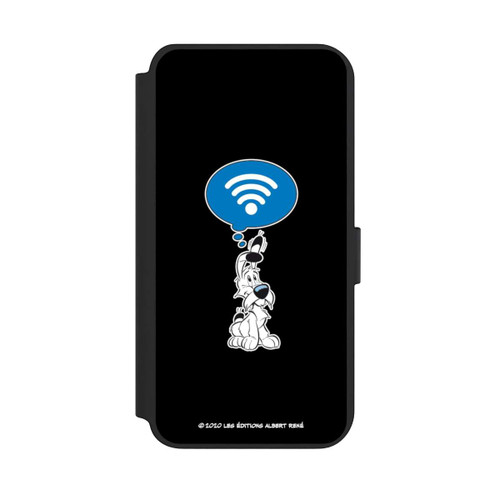 Samsung Galaxy S23+ NIVOflip Idéfix WI-FI Sur Fond Noir