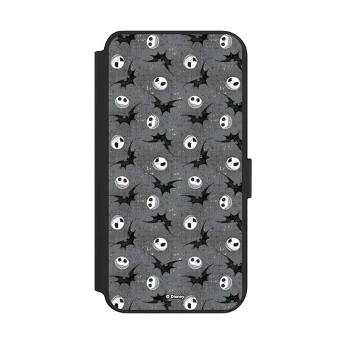 Samsung Galaxy S23+ NIVOflip Jack Grey Pattern Tim Burtons Nightmare before Christmas