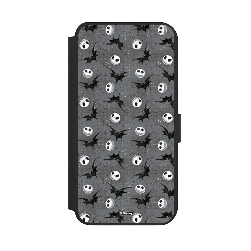 Galaxy S23 + NIVOflip Jack Grey Pattern Tim Burtons Nightmare before Christmas
