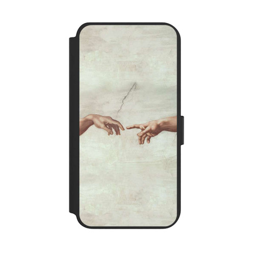 Samsung Galaxy S23+ NIVOflip Hands of God and Adam by Michelangelo Buonarroti