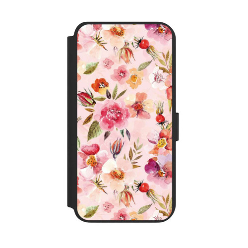 Samsung Galaxy S23+ NIVOflip Hagebuttentapete Rosa Frühling