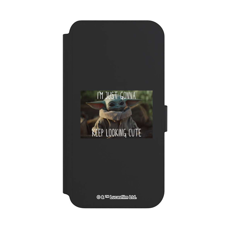 Galaxy S23 + NIVOflip Star Wars The Child Cute Transparent