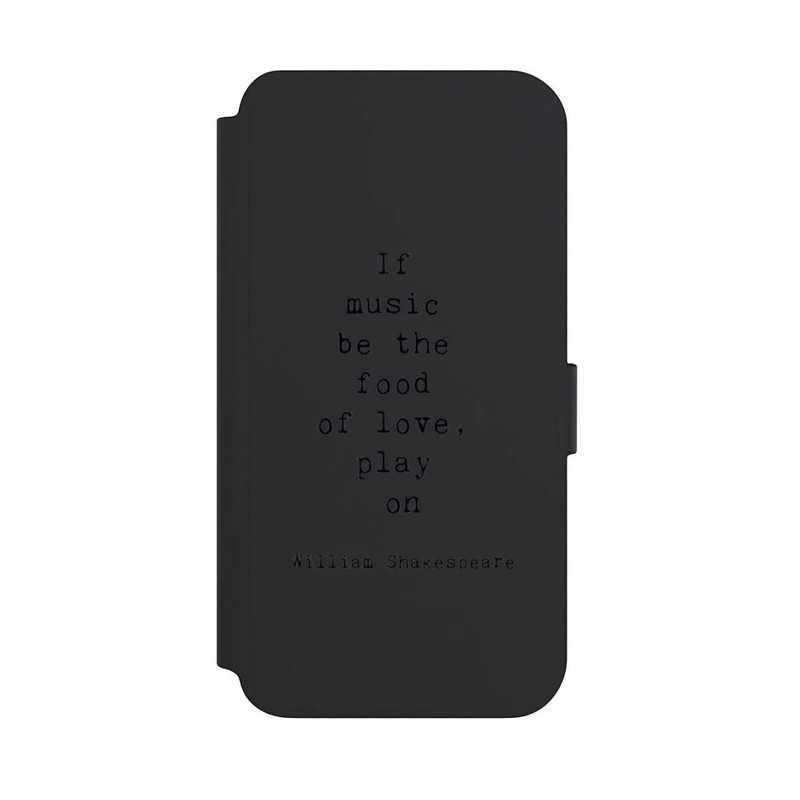 Galaxy S23 + NIVOflip Shakespeare Music Food Transparent