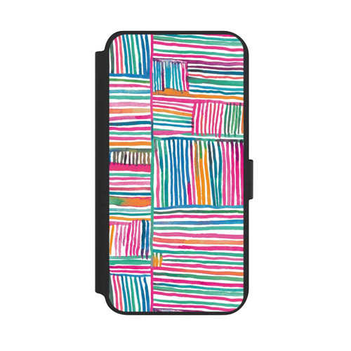 Samsung Galaxy S23+ NIVOflip Aquarelllinien Entspannung