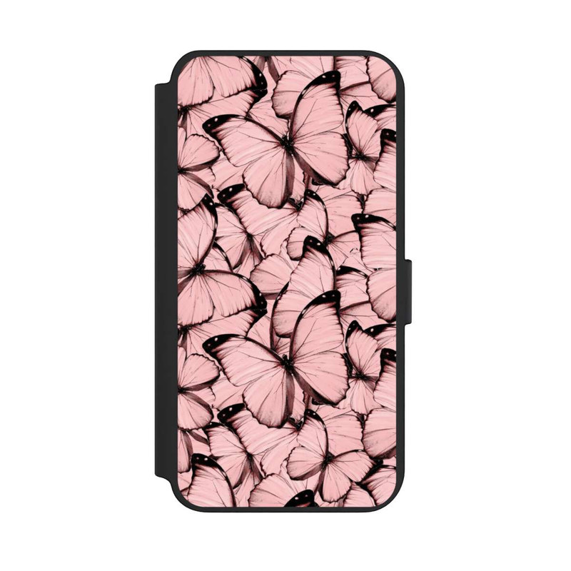 Galaxy S23 + NIVOflip Papillon rose