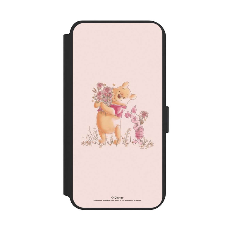 Galaxy S23 + NIVOflip Winnie Puuh and Ferkel Blumen