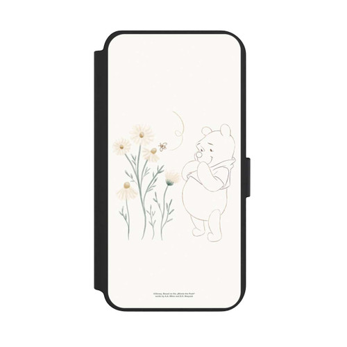 Samsung Galaxy S23+ NIVOflip Winnie Puuh sieht sich Gänseblümchen an