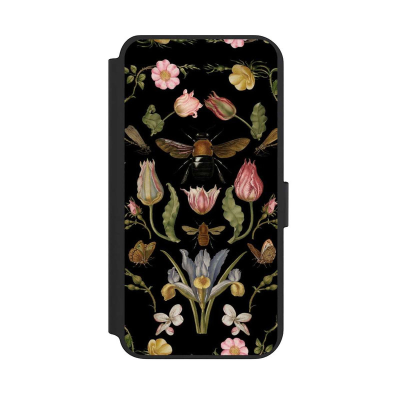 Galaxy S23 + NIVOflip Wild Flower and Bee Black