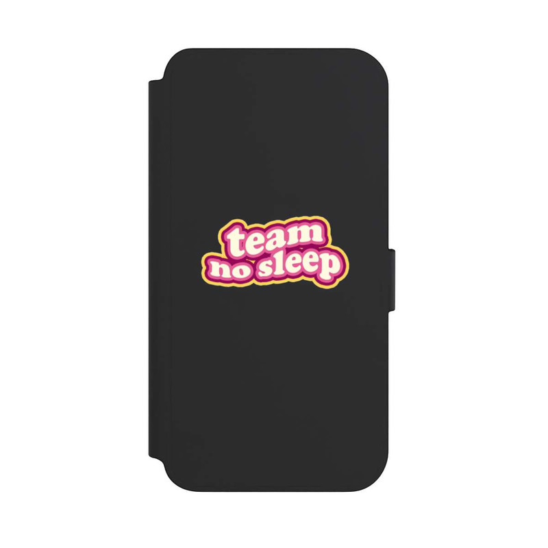 Galaxy S23 + NIVOflip Team No Sleep 70s Transparent