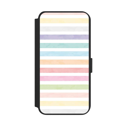 Samsung Galaxy S23+ NIVOflip Regenbogenfarbene Streifen