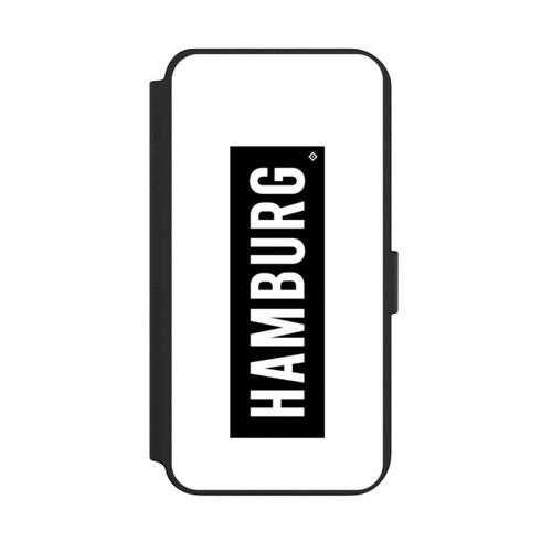 Samsung Galaxy S23+ NIVOflip HSV Hamburg Schwarz Weiss