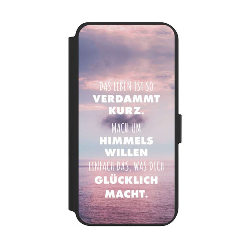 Samsung Galaxy S23+ NIVOflip Das Leben Ist So Verdammt Kurz