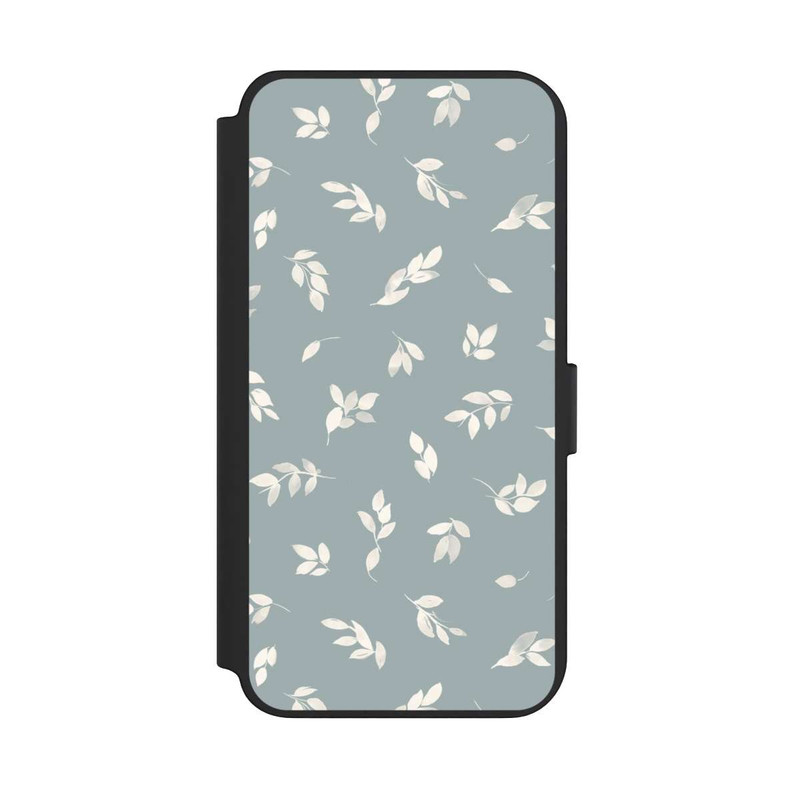 Galaxy S23 + NIVOflip Feuilles d'automne gris