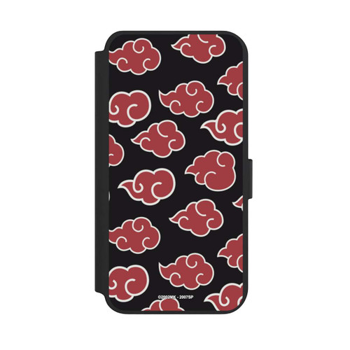 Samsung Galaxy S23+ NIVOflip Akatsuki Pattern Black Big