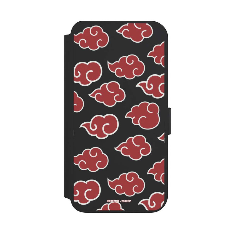 Galaxy S23 + NIVOflip Akatsuki Pattern Transparent