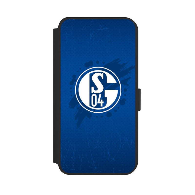 Galaxy S23 + NIVOflip Schalke 04 Farbe Fleck Blau