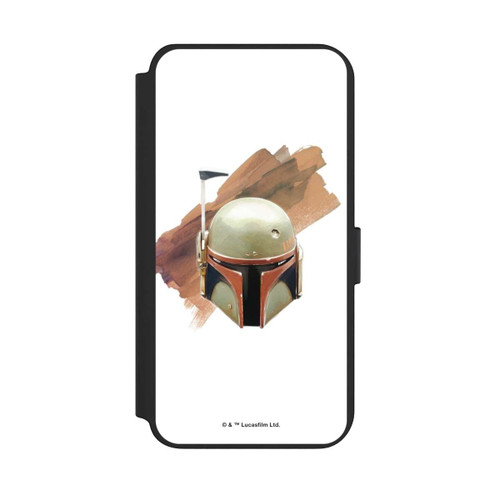 Samsung Galaxy S23+ NIVOflip Boba Fett Helm Weiß