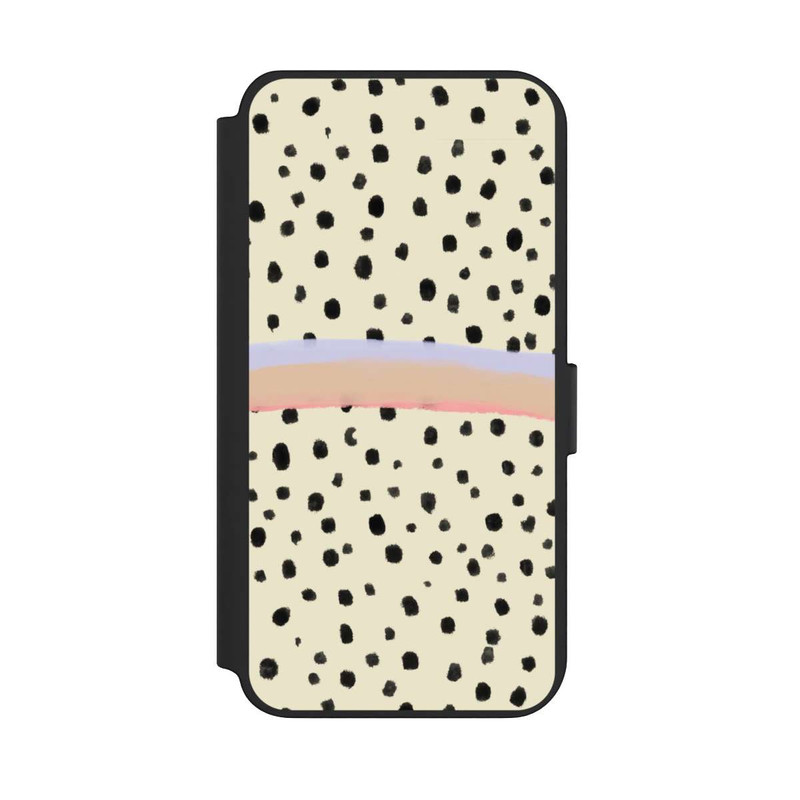 Galaxy S23 + NIVOflip Verrücktes Leben Kunst Pastell