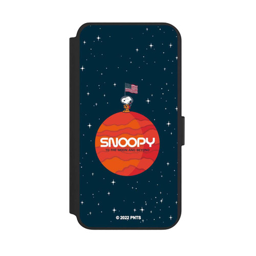 Samsung Galaxy S23+ NIVOflip Snoopy Weltraumreisender Orange