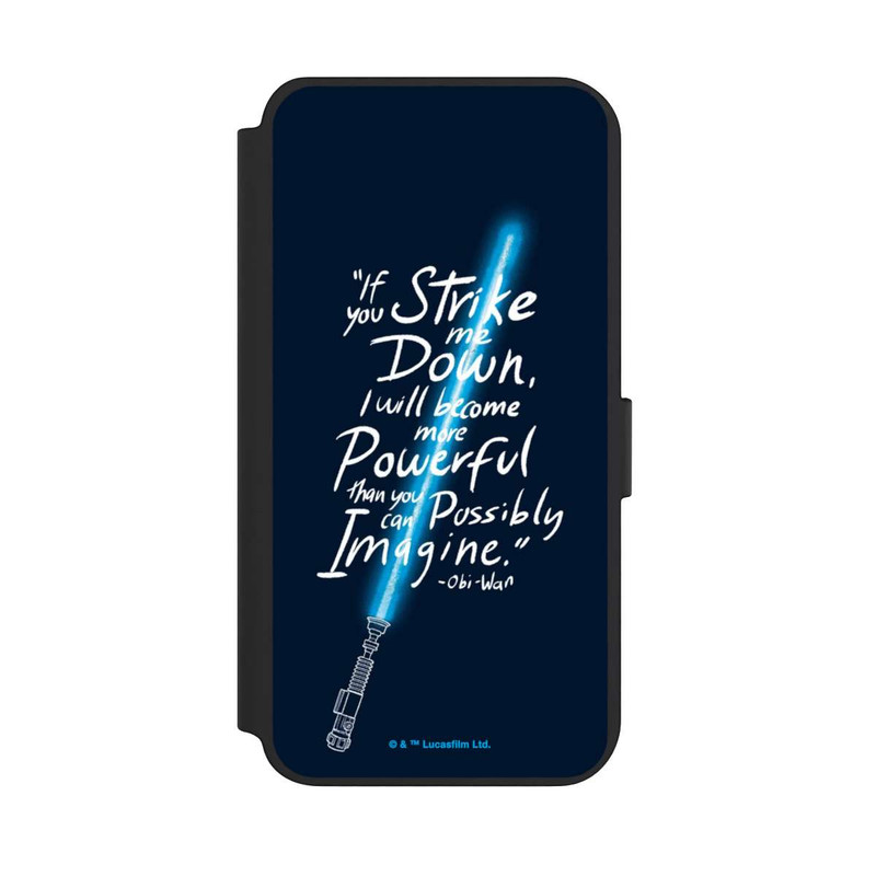Galaxy S23 + NIVOflip Citation d'Obi Wan