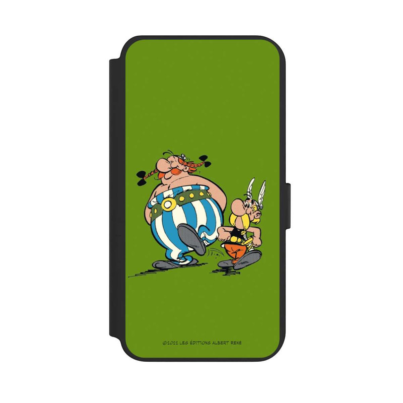 Galaxy S23 + NIVOflip Asterix and Obelix Grün
