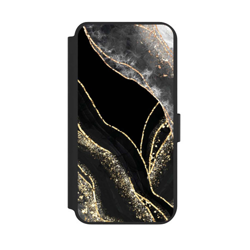 Samsung Galaxy S23+ NIVOflip Dark Marble Gold