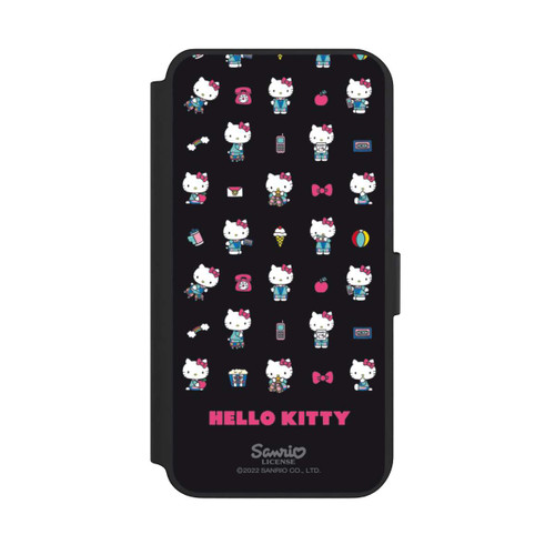 Samsung Galaxy S23+ NIVOflip Hello Kitty 90s Schwarz